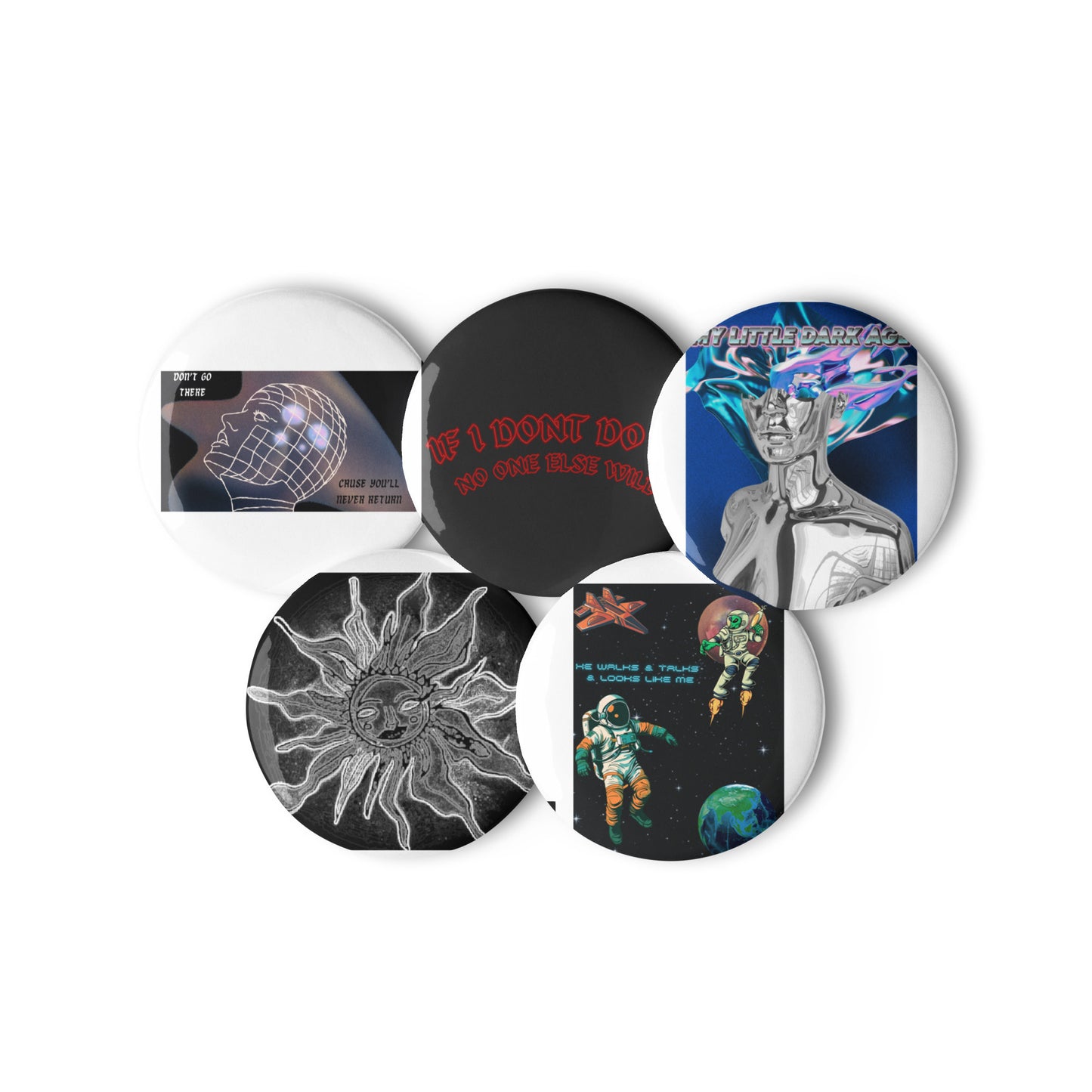 AltEdge Cosmic Psyche Button Set