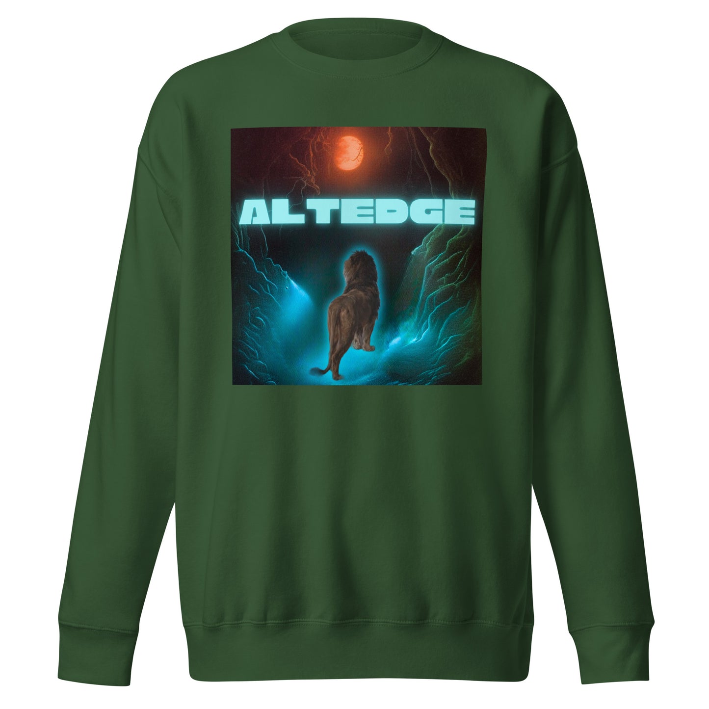 AltEdge Neon Lionstorm Sweatshirt