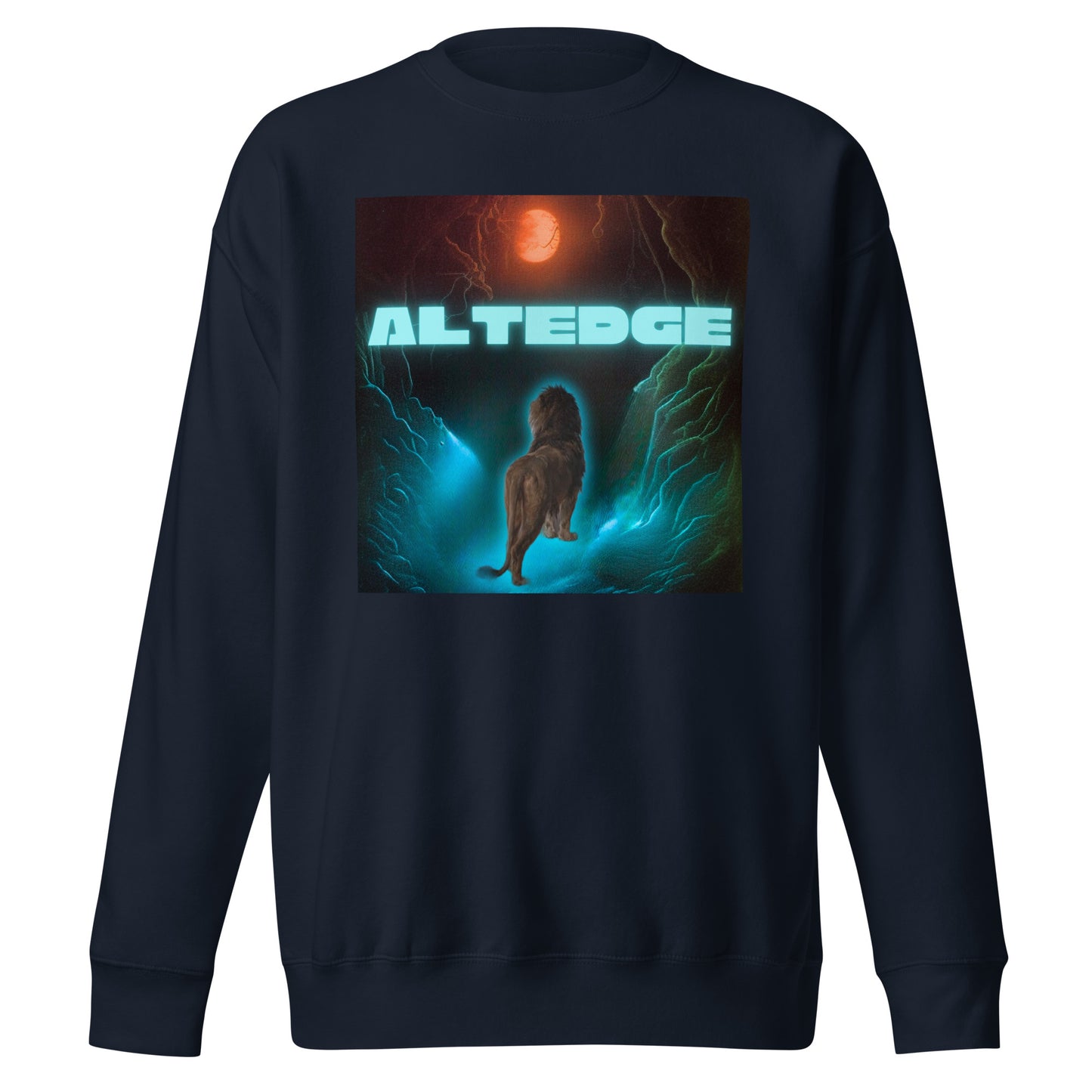 AltEdge Neon Lionstorm Sweatshirt