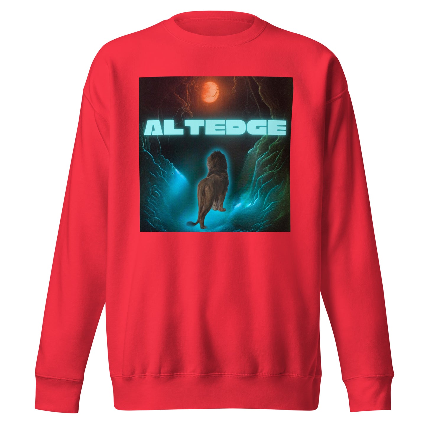 AltEdge Neon Lionstorm Sweatshirt
